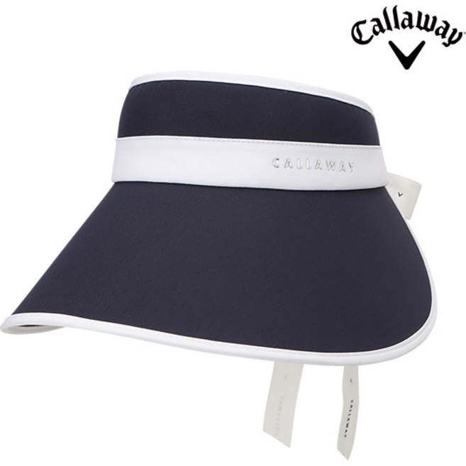 캘러웨이 2026 우먼스 뉴베리 바이저 여성용 골프모자 네이비, 단품, 1
