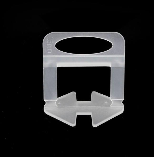 홈데코레 타일 평탄클립 수평작업 타일공구, 1.5mm 평탄클립, 100개