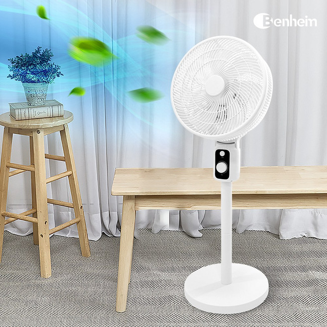 벤하임 다이얼 360도 회전 서큘레이터 에어팬 선풍기BAF-45