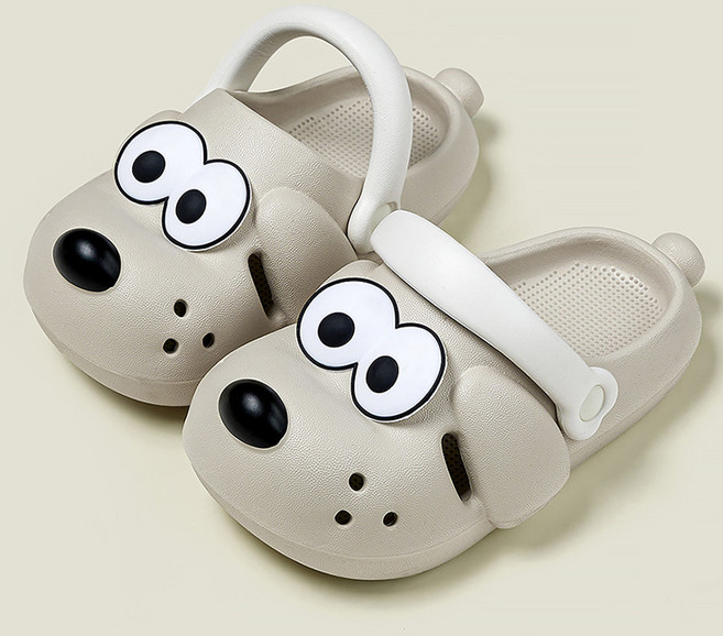 꾸미 강아지 샌들 어린이샌들 아동슬리퍼