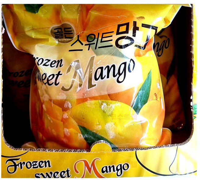 골드 스위트 냉동망고, 1개, 1800