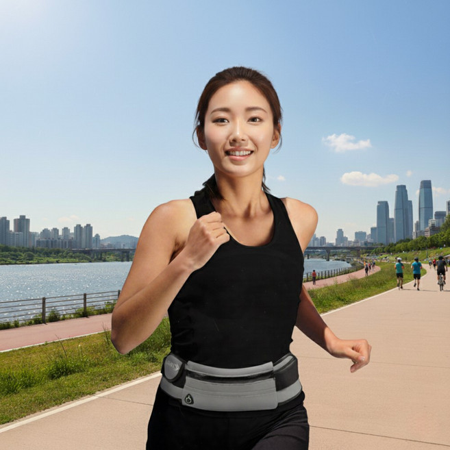 잇마켓 러닝가방 허리가방 러닝 벨트