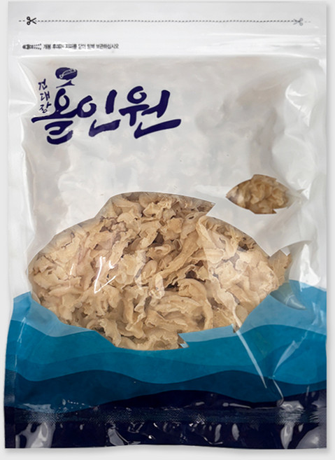 [늘바다품애] 자숙 가리비 치마살 조개살, 1개, 500g