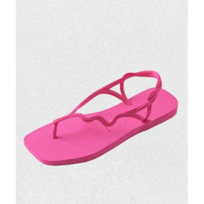 매장정품 하바이아나스 HAVAIANAS 솔레일 스퀘어 쪼리 샌들 Pink Flux 41489775784 1326772