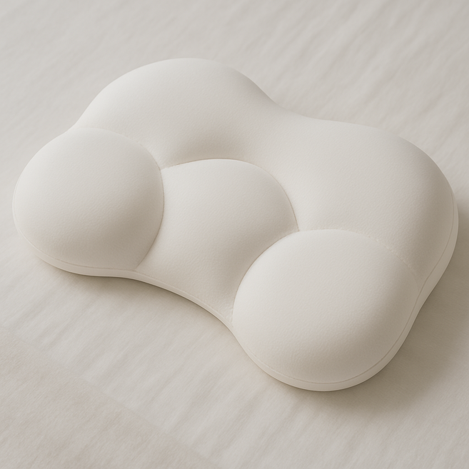 마약 경추 거북목 깊은잠 무중력 마약 베개 어른 아이 유아 모두 숙면 꿀잠, 1개, 화이트