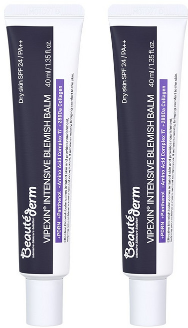 보떼덤 블레미쉬 밤 비비 크림 건성용 40ml, 2개