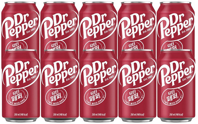 코카-콜라음료 닥터페퍼 355ml, 350ml, 10개