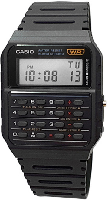 CASIO CA-53W-1Z 카시오 우레탄밴드 계산기시계