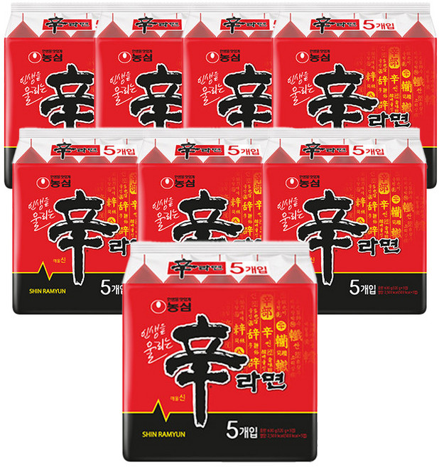 신 봉지라면 120g