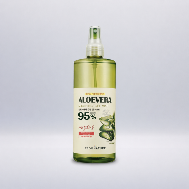프럼네이처 알로에베라 95% 수딩젤 미스트 500ml [대용량], 1개