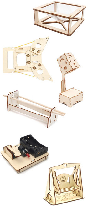 예스 오토마타 STEAM 과학교구 만들기 YES-B1, 세트B(난이도 상 6개입)