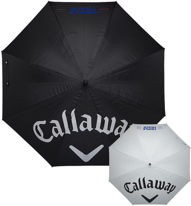 (캘러웨이코리아정품)캘러웨이 2022 62인치 싱글캐노피 자동 골프우산, 색상 : 블랙, 1