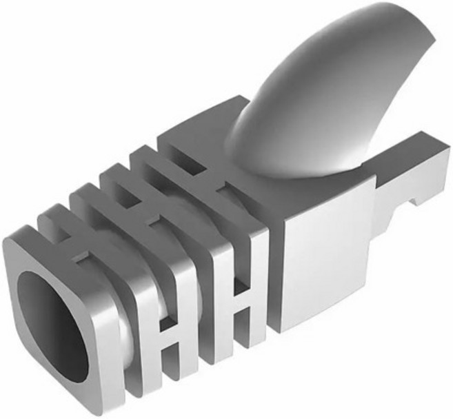 ZoeRax 이더넷 네트워크 케이블 스트레인 릴리프 부츠 케이블 커넥터 플러그 커버 Cat5E CAT6 RJ45 100 개, [11] Grey