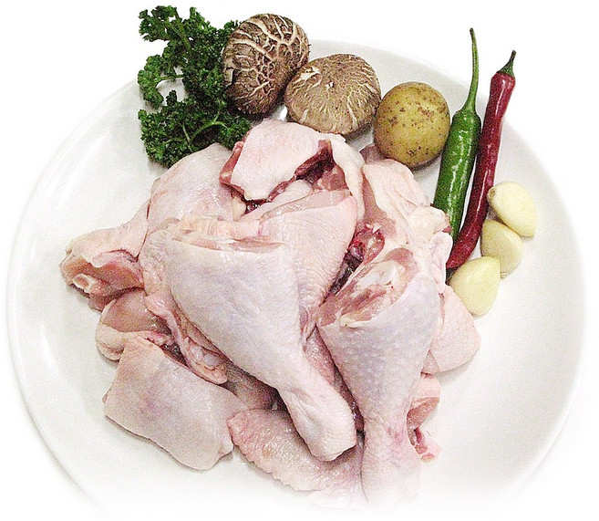 가나안 닭도리육800g 닭볶음탕 찜닭 닭도리탕 재료 절단육 생닭, 800g, 1개