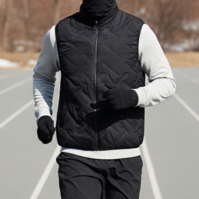 66inch 남녀공용 축구 풋살 트레이닝 패딩 조끼