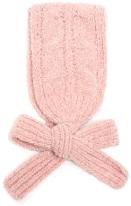 캡조아 부드럽고 따뜻한 울 꽈배기 케이블 니트 귀도리 귀마개 여성 이어 보넷 겨울 방한 모자