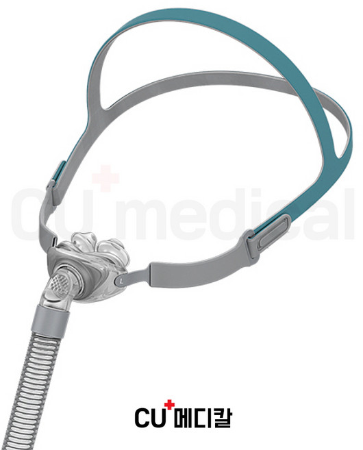 [CU메디칼] BMC 양압기 마스크 P2 / 필로우 마스크 / 콧구멍형 / S10 호환가능 / 비엠씨, 1세트, S/M/L 포함
