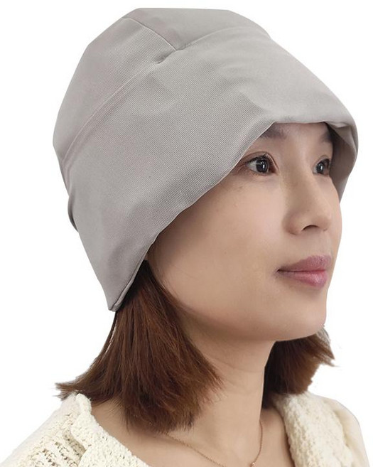 두피 아이스모자 쿨링 붓기 주머니 항암 모자 머리 열감, 박스, 블랙 모자 1박스, 1개