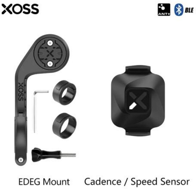 XOSS 와류 속도 케이던스 X2 가슴 스트랩 심박수 도로 MTB 사이클링 블루투스 ANT 무선 자전거 액세서리, Vortex EDGE, 1개