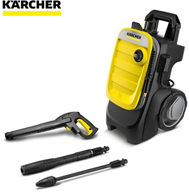 카처 고압세척기 K7 Compact 고압세차기 180바 고압분사기 외벽 데크청소, 1개