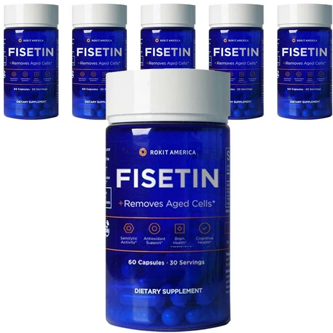 로킷헬스케어 Fisetin 캡슐, 6개, 60정 - 쿠팡