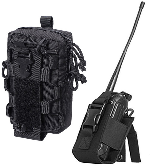 라리브 무전기 파우치 케이스, 1개, 1