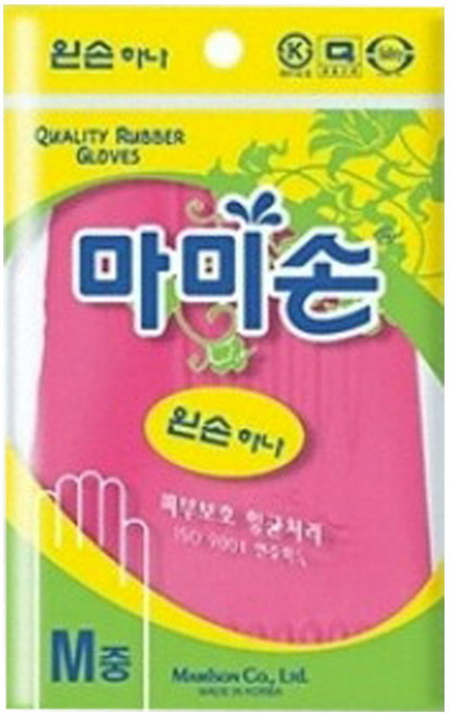 마미손 왼손 하나(중형)10개, 왼손 하나, 중(M), 10개