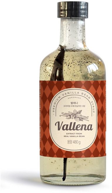 발레나 바닐라빈 시럽 480g, 1개