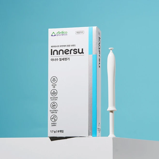 이너수 Y존케어 의료기기 질세정기 8개입, 13.6g, 1개 - 쿠팡