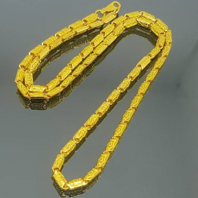 RUSIA 순금목걸이 방패체인 24k 18.75g(5)