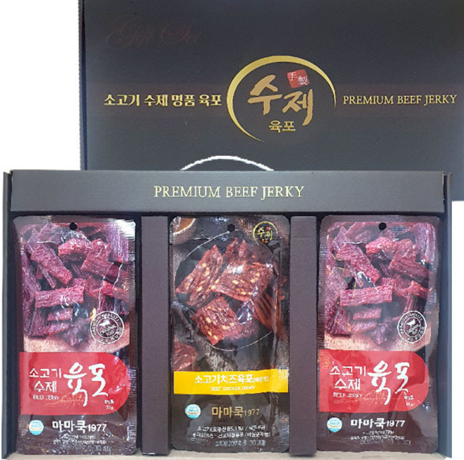 대박/명품수제육포 치즈육포5개 1세트, 1개