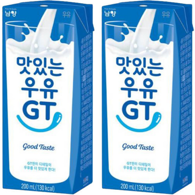 맛있는우유 GT 멸균우유 팩우유, 200ml, 1팩