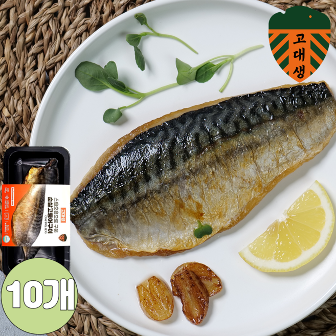 순살 가시없는 고등어구이 고대생 손질 냉동 전자렌지 뼈없는 노르웨이고등어 100g, 10개, 순살 고등어구이 100g