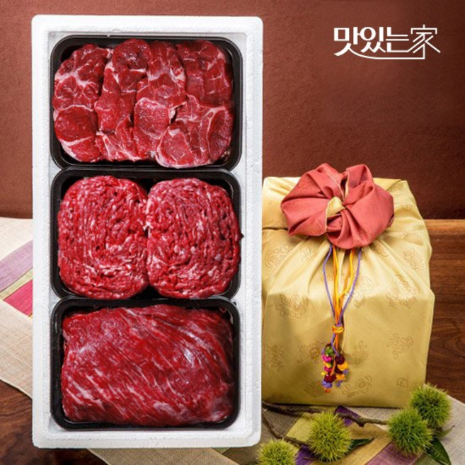 맛있는 동횡성농협한우 정육세트 2호/총1.5kg, 없음