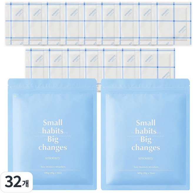 소소이지 젤리 제습제 습기제거제, 480g, 2개