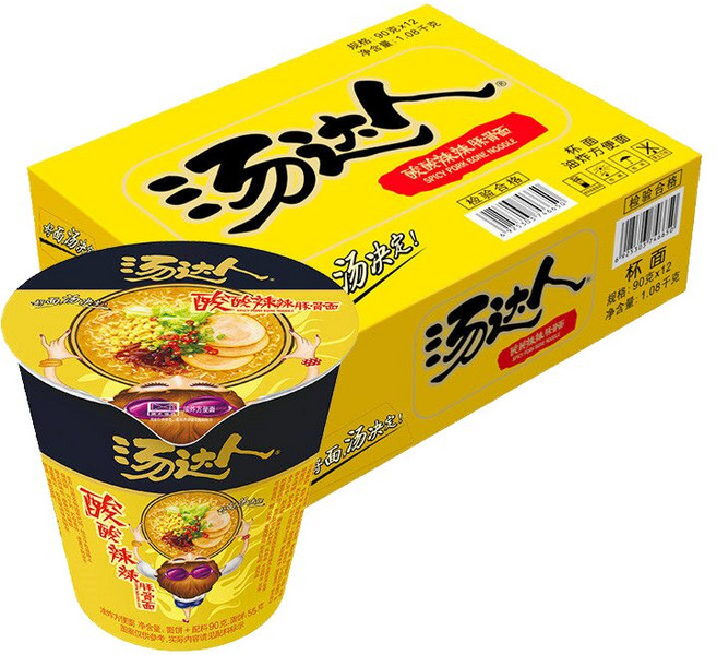 Tang Daren 탕다런 중국 일식 컴라면 닭육수 라면