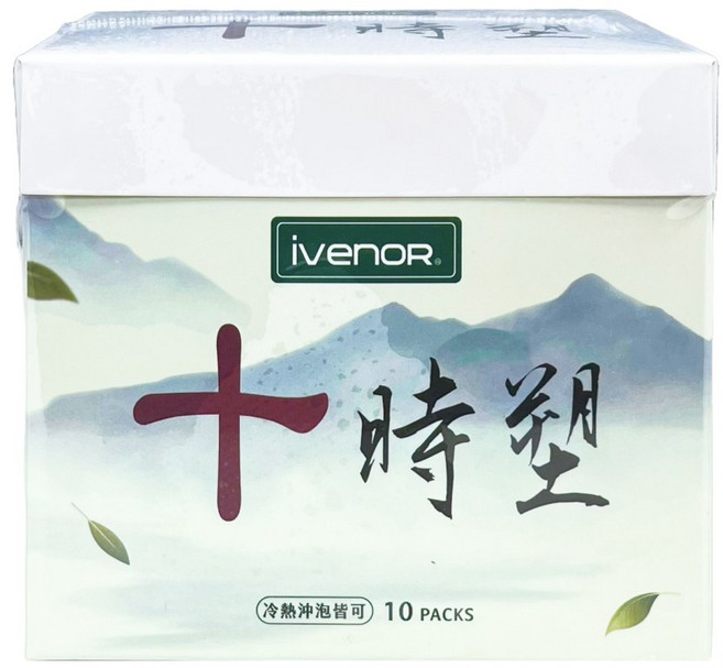 iVENOR 十時塑 纖桃茶 10包/盒, 1個, 花草茶 單盒 (2027.07.07)