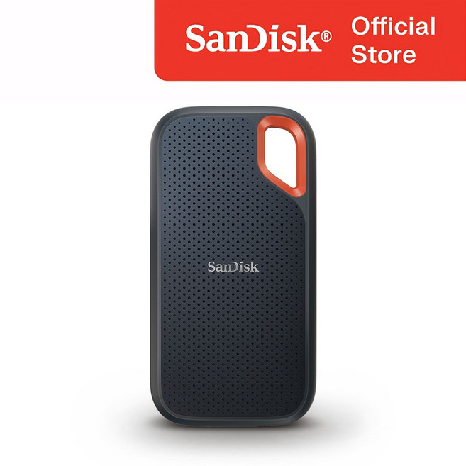 샌디스크 익스트림 포터블 외장 SSD e61, 2TB, 블랙