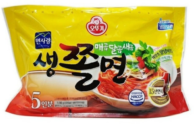 [트레이더스] 오뚜기 생쫄면 아이스박스포장 냉장식품, 1.13kg, 1개