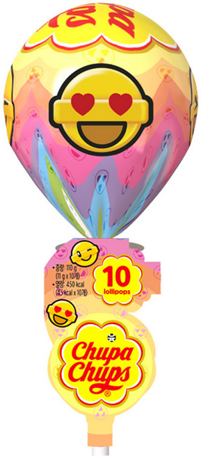 츄파춥스 미니메가 사탕, 110g, 4개