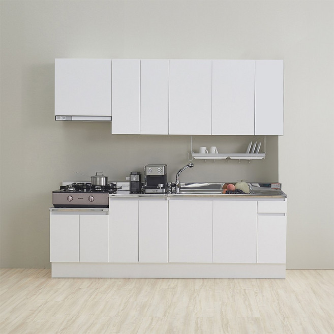 헤이어집 싱크대 A세트, 1 A- 1200개수대 화이트(점보볼/좌)