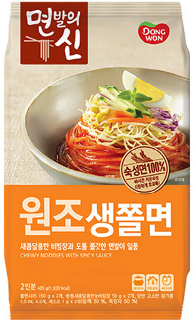 동원 면발의신 원조 생쫄면, 1개, 405g