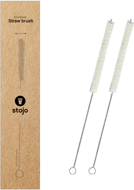 실리콘 빨대 브러쉬(스토조 전용 세척솔) 2P, 1세트