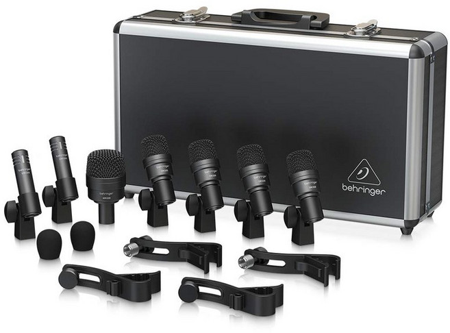 Behringer 7 BC1200 드럼 마이크 세트 개 세트 대형 다이어프램 다이나믹