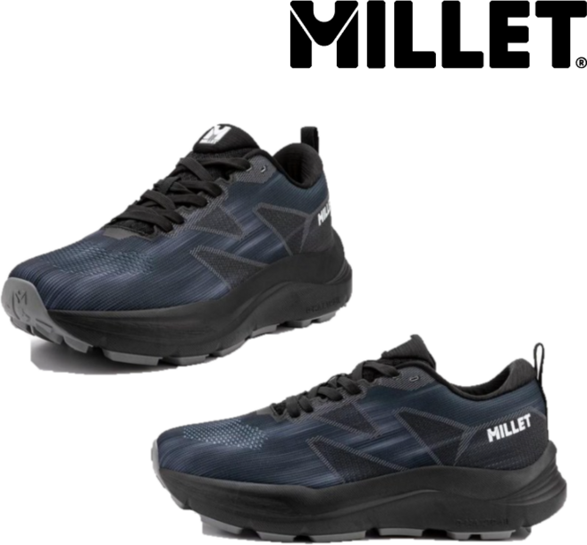 밀레 [남자] 사계절 피팅감이 좋고 가볍고 통기성까지 좋아 데일리 트레킹화로 신기 최적화된 트레킹화