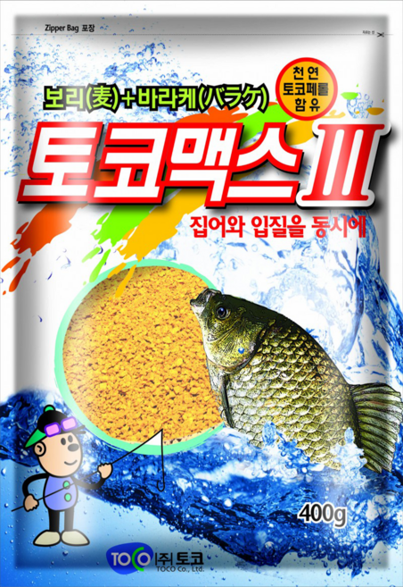 토코맥스 3 떡밥, 400g, 1개