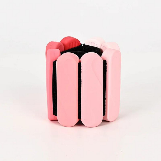 역중량 운동 밴드 조절 중력 발목 손목 다리 스트랩 요가 훈련 장비 스포츠 팬, 1g, 4. 그라데이션 파우더 2파운드/쌍 [개당 약 450g