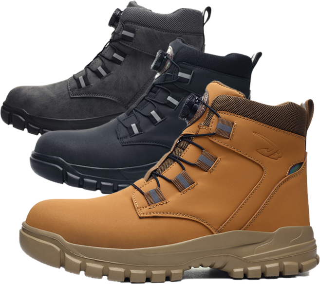 디아즈 경량 6인치 발편한 작업화 EA-71