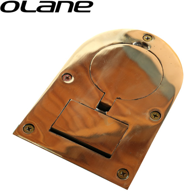 오레인 금구맨홀 황동덮개 (W804) 뚜껑만 220mm x 142mm, 상세 설명 참조, 1개