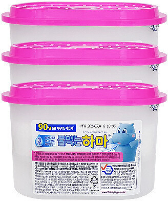옥시 물먹는하마 옷장용 /제습제 /습기제거제, 1개, 300g